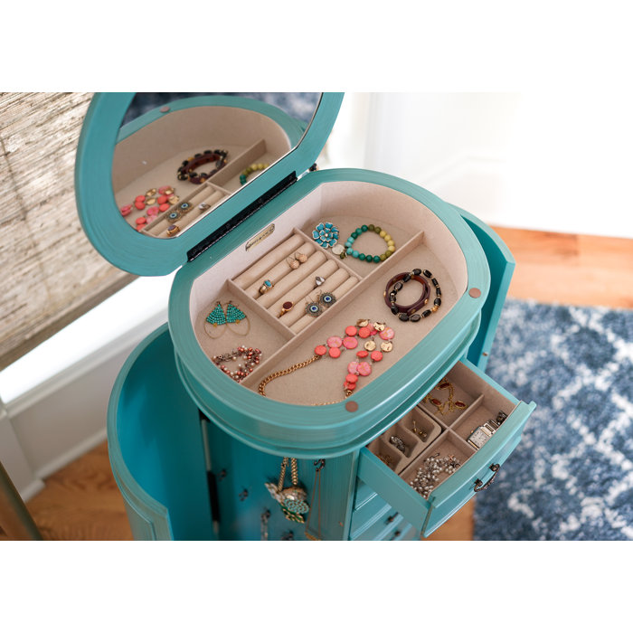 Canora Grey Highfill 16'' Wide FreeStanding Jewelry Armoire with